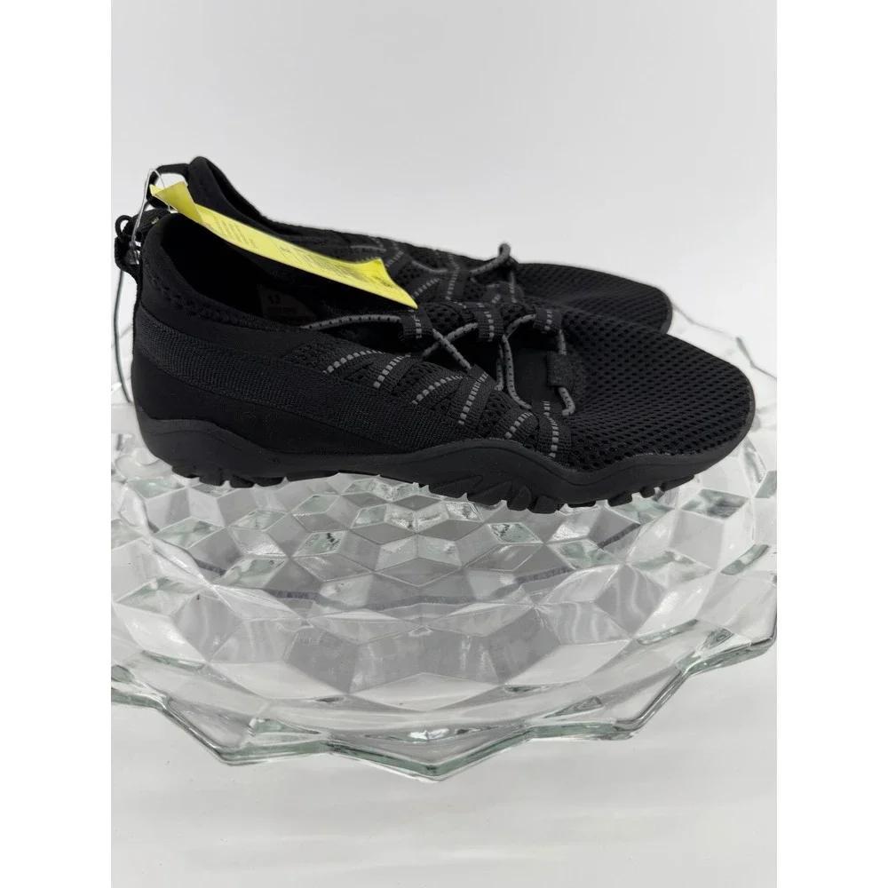 All in Motion Windsor Black Mesh Bungee Water Shoes Mens Size 13 New with Tags